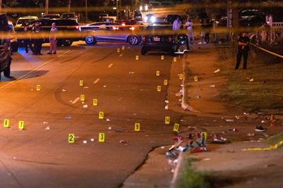 Police are searching for a suspect after a shooting at an Ohio birthday party left 1 person dead and 24 others injured