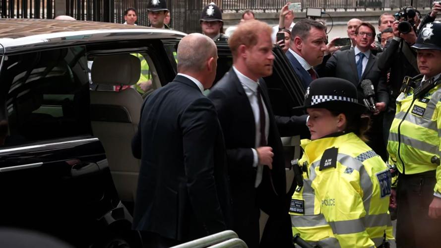 Prince Harry gives tense testimony in courtroom battle against British media