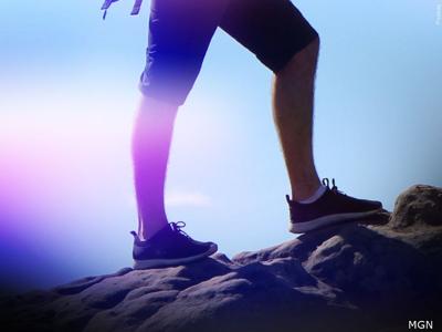 Man walking, hiking