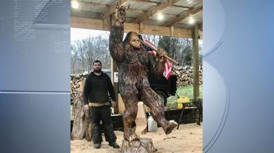 Wooden Sasquatch, Josh Hayes