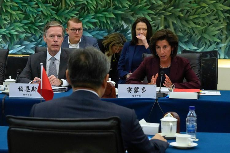 US Commerce Secretary Raimondo offers China more dialogue at ‘very open’ talks in Beijing