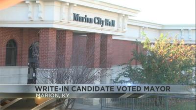 Write-in Candidate wins mayoral race in Marion, KY