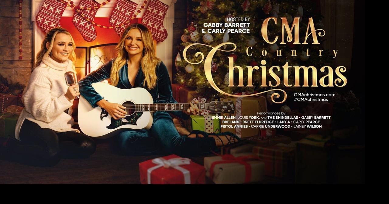 Carly Pearce and Gabby Barrett host "CMA Country Christmas ...