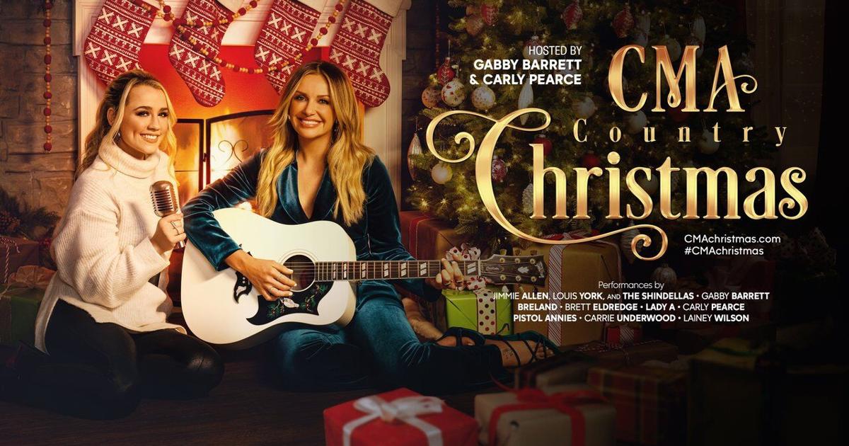Carly Pearce and Gabby Barrett host "CMA Country Christmas ...