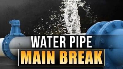 water main break