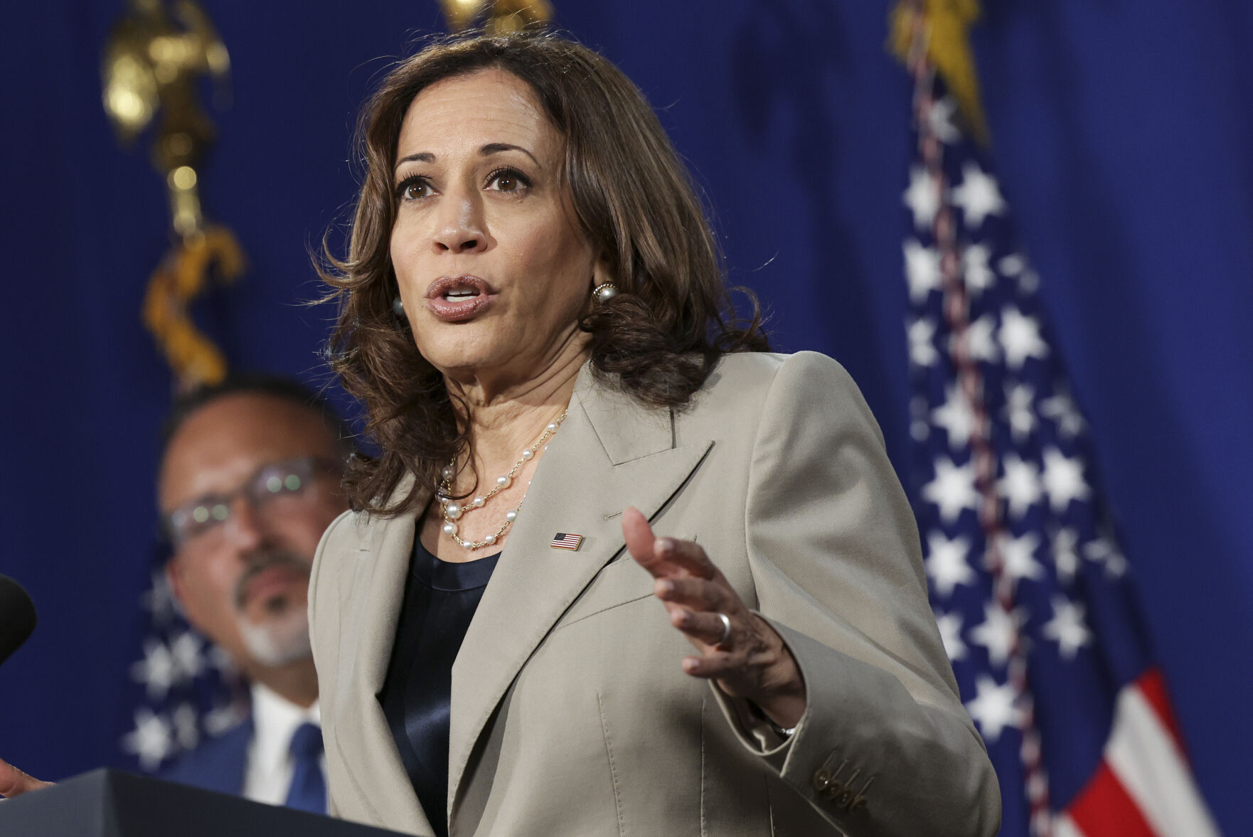 Kamala Harris launches new national task force on preventing online harassment and abuse