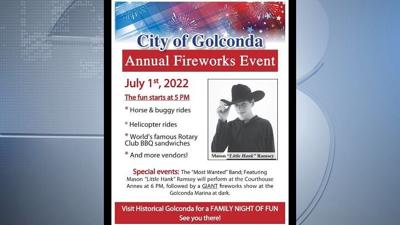 Mason Ramsey home for annual Golconda Fireworks event