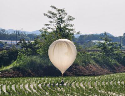 North Korean balloons ‘presumed’ to be carrying waste seen in South Korea as tensions flare