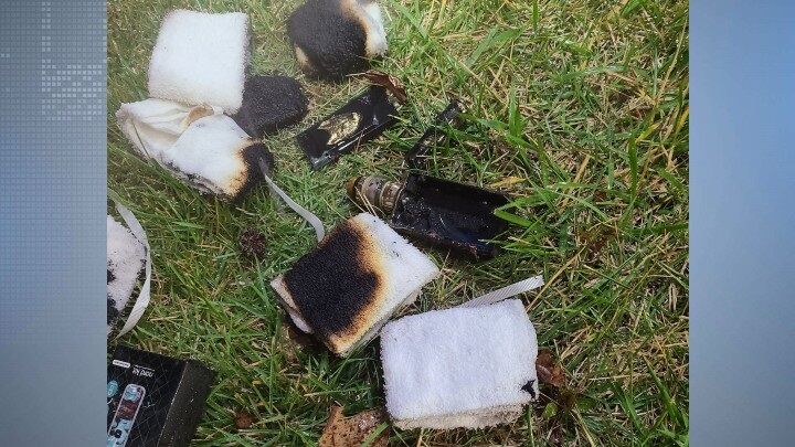 Vape battery explosion causes small fire in Herrin | News | wsiltv.com