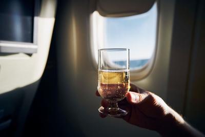 Don’t drink before your nap on the plane. It could hurt you now and later