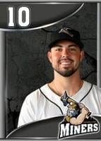 Miners Kyle Davis is ready to play ball