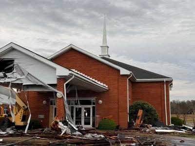 Bethel Cumberland Presbyterian Church Storm Damage