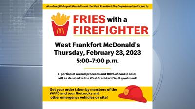 Fries with a firefighter