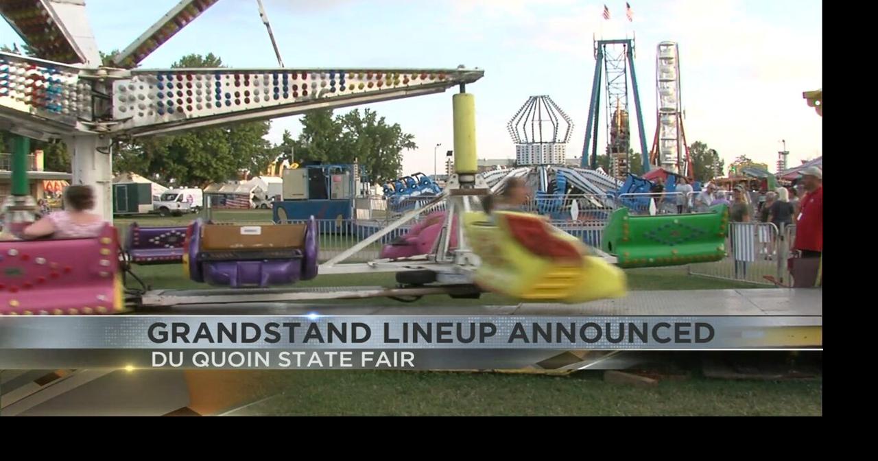 2023 Du Quoin State Fair Grandstand Lineup Announced Video
