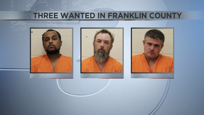 Three Wanted in Franklin County