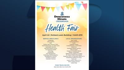 Upcoming health fair providing free health screenings