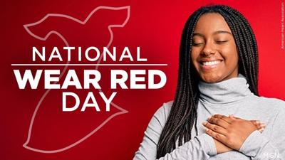 wear red for women day