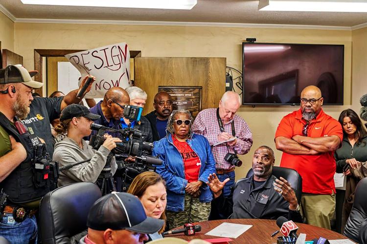 Oklahoma governor calls on officials to resign over recording of racist and threatening remarks