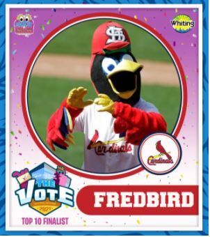 Cardinals' Fredbird not elected to Mascot Hall of Fame