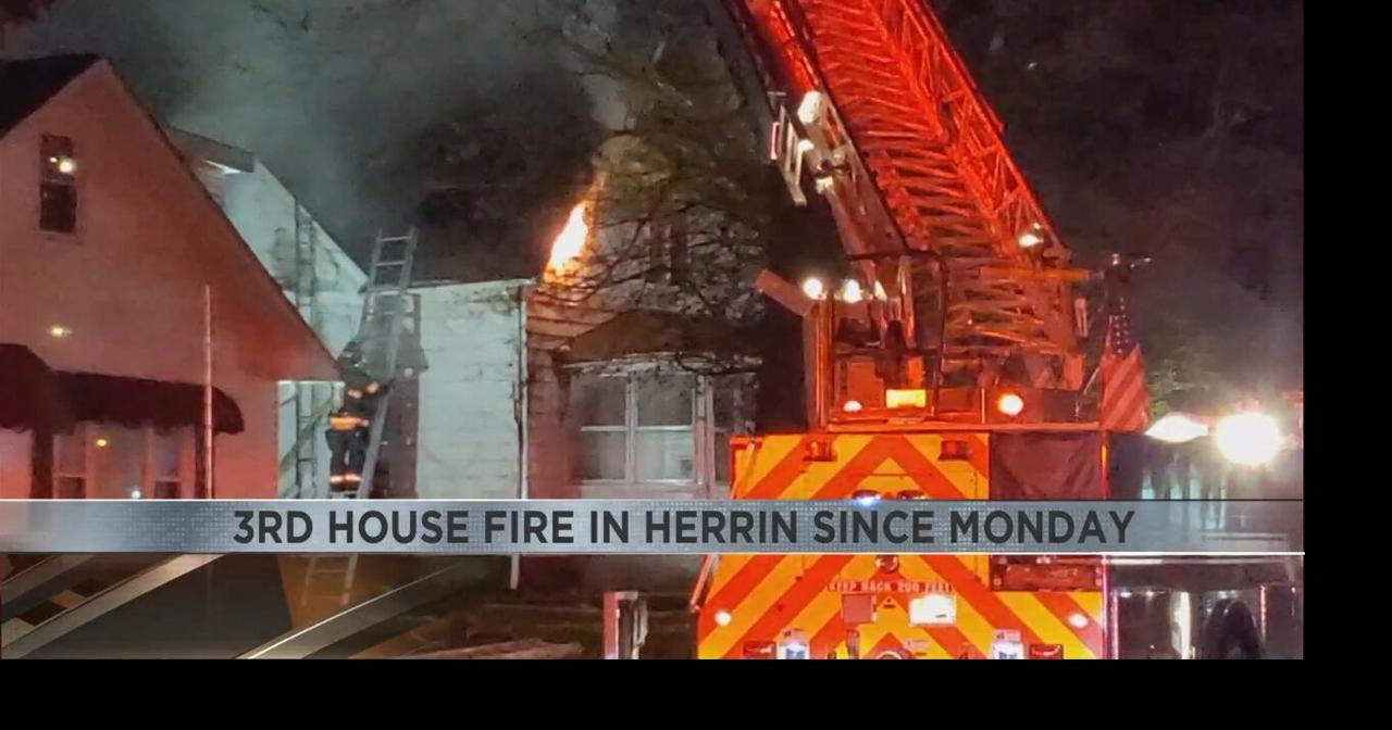 Herrin firefighters respond to three fires in three days Video