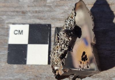 A 15-metric ton meteorite crashed in Africa. Now 2 new minerals have been found in it