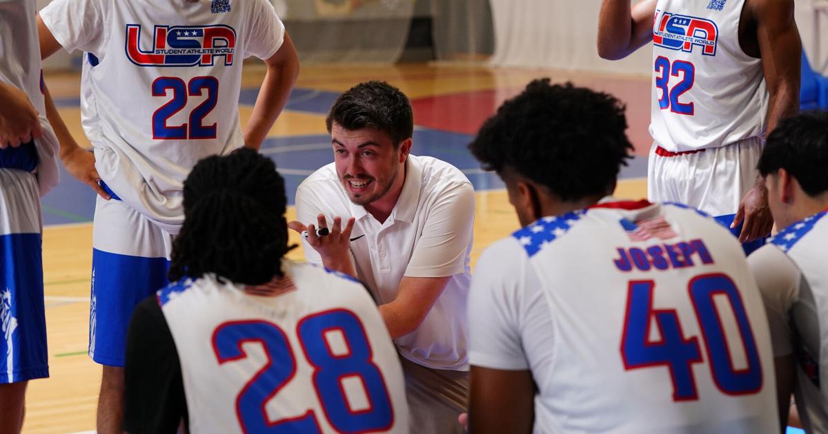 Southeastern Illinois College coach wins gold with U23 Men's Basketball Team in Lisbon