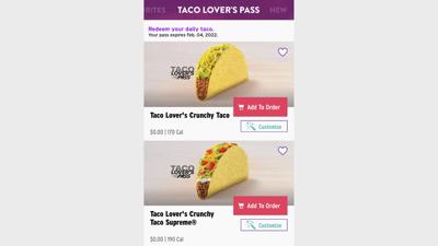 Taco Bell is selling a $10 monthly taco subscription