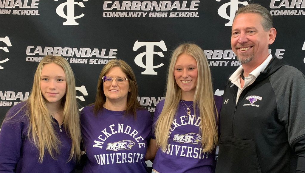 Carbondale Soccer star McKenna Hickey inks NLI to play for McKendree  College | Sports 