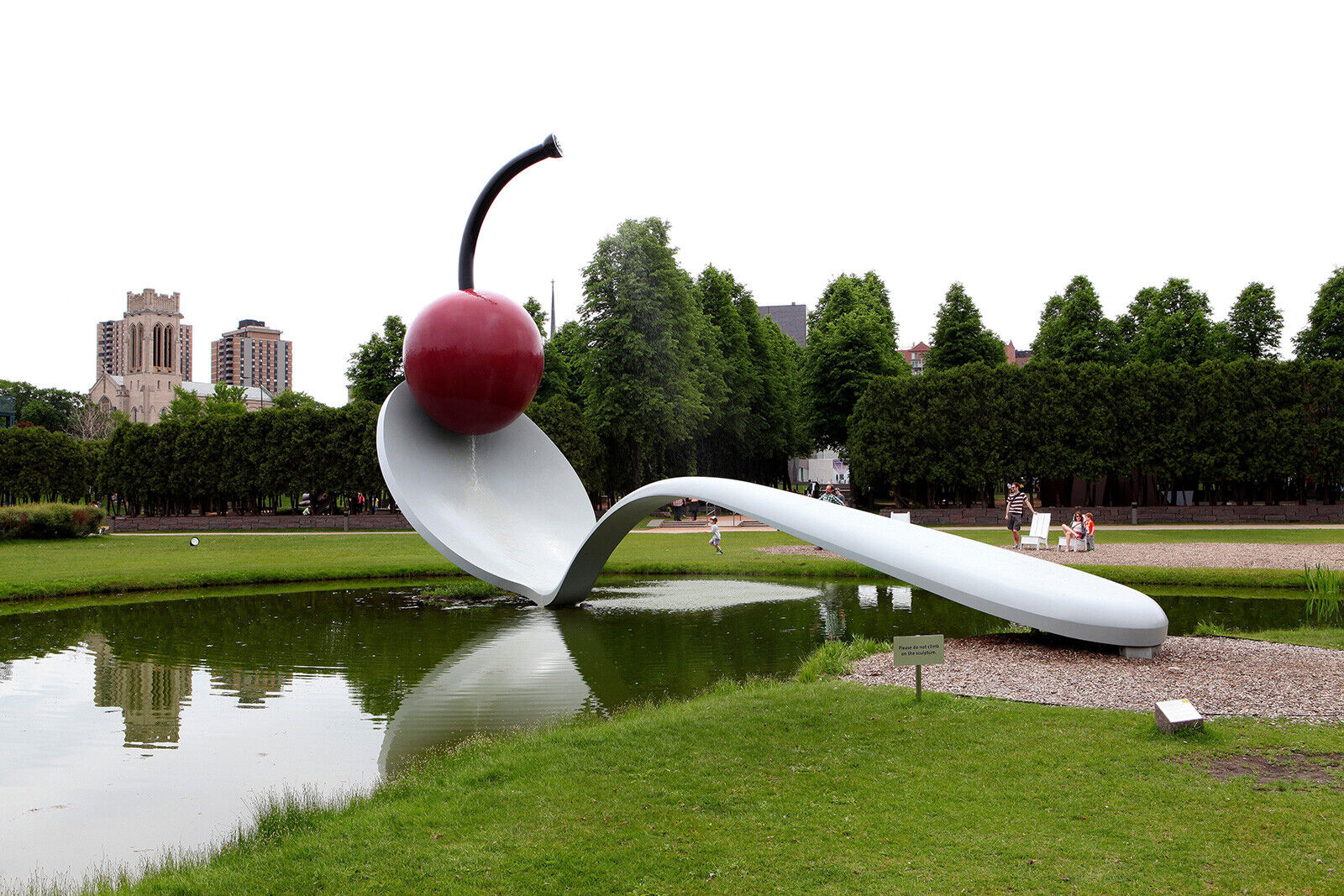 Sculptor Claes Oldenburg, maker of colossal everyday objects, has