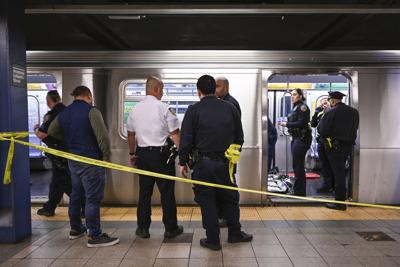 Man dies after being put in a chokehold by another rider on New York City subway, officials say. The DA is investigating