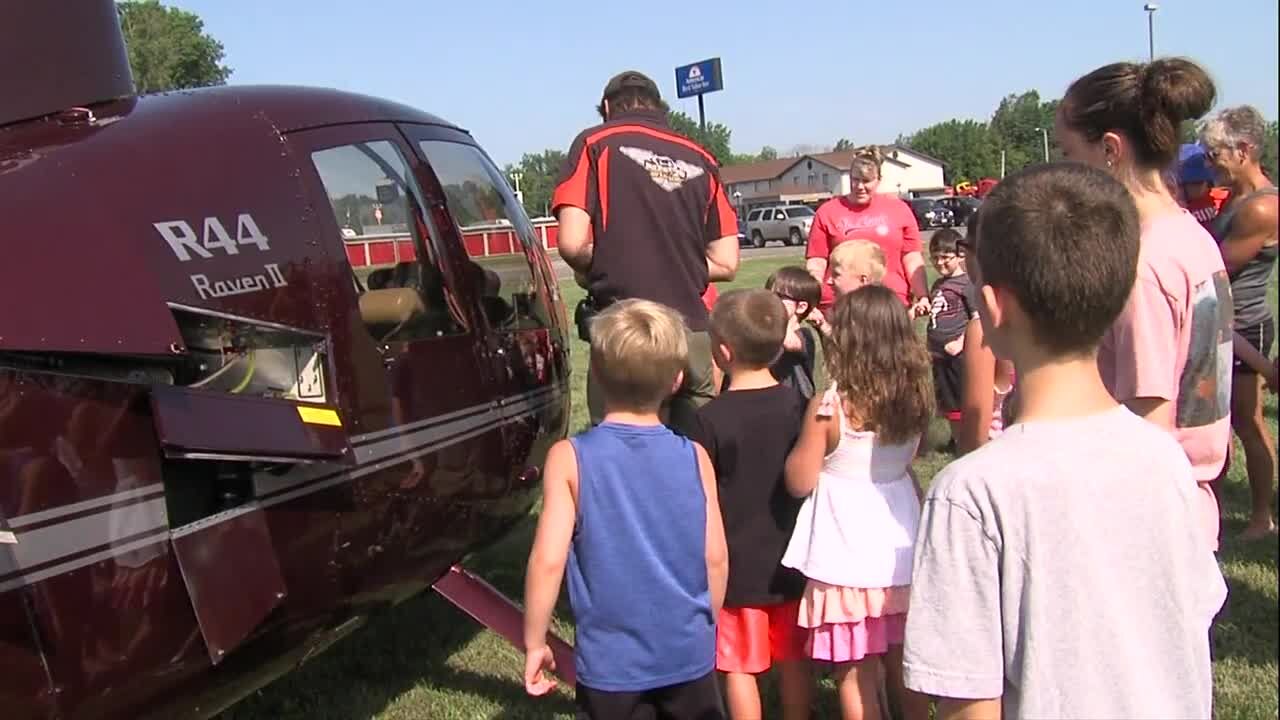 Helicopter visits local summer reading program, News