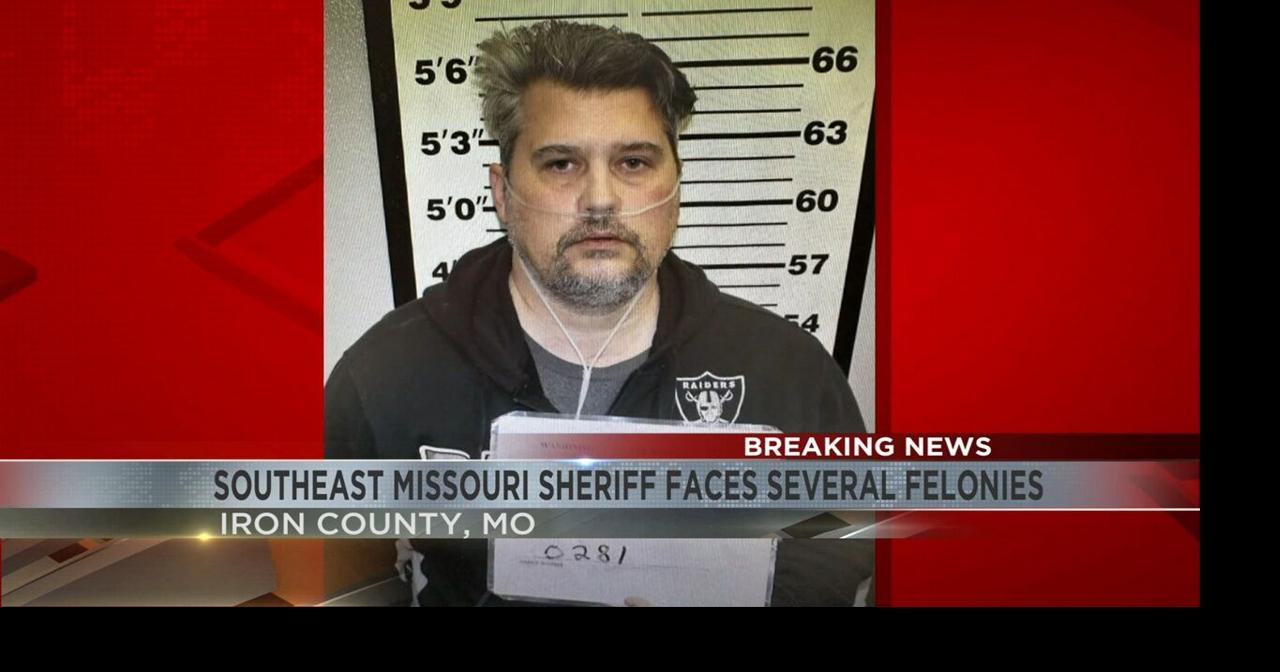 Iron County Sheriff arrested, charged with multiple felonies Crime