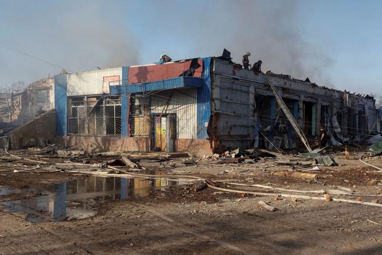 ‘Everything is burning’: Battles rage outside Kharkiv as Ukraine tries to hold back Russian advance