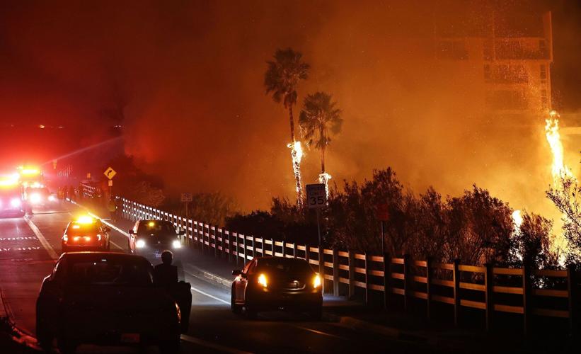 20,000 Malibu area residents face evacuation over wildfire as weather conditions improve