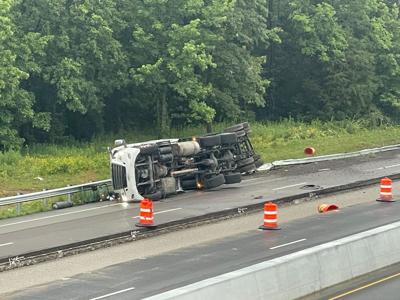 I-57 semi crash