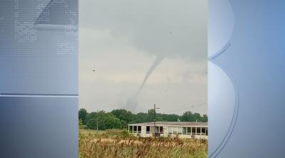 Landspout tornado