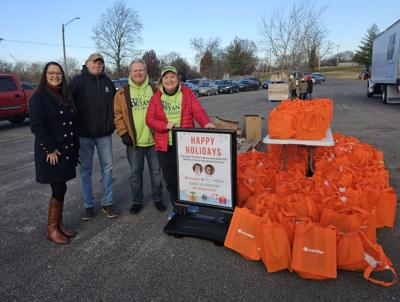Local lawmakers team up with food pantry for free turkey giveaway