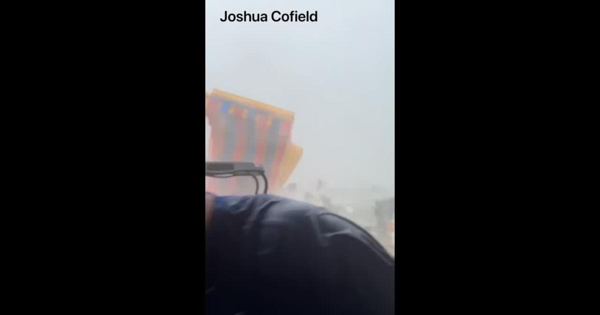 Bounce house blows away during storm in Hillsboro Alabama #shorts Bounce house blows away during storm in Hillsboro Alabama #shorts