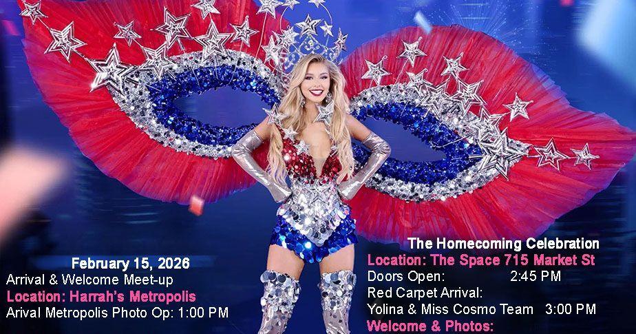 Metropolis Welcomes Home Miss Cosmo International Winner Yolina Lindquist