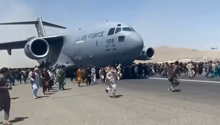 kabul airport afghanistan