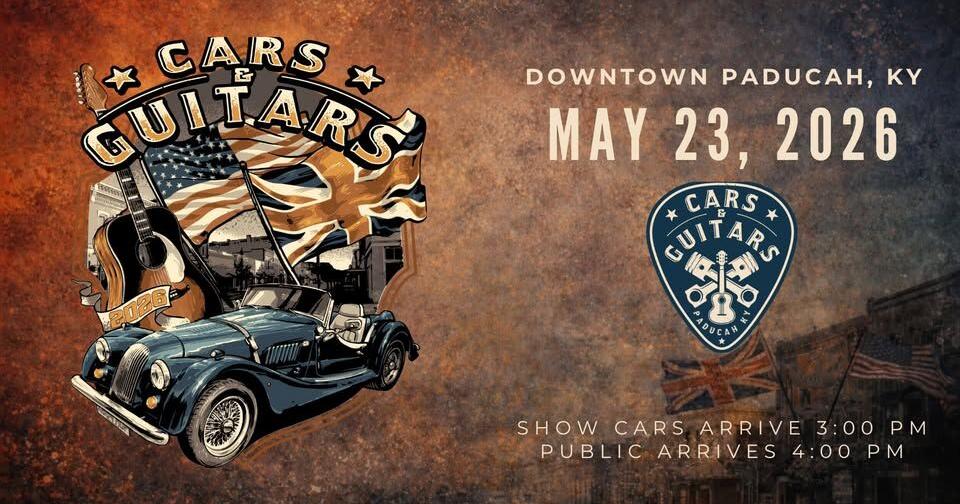 Cars & Guitars Event Returning to Downtown Paducah in May