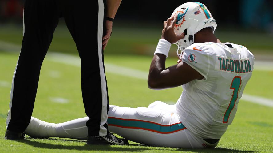 Tua Tagovailoa: Miami Dolphins quarterback taken off the field on stretcher  during game against Bengals