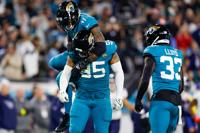 Jaguars clinch AFC South with Titans' loss