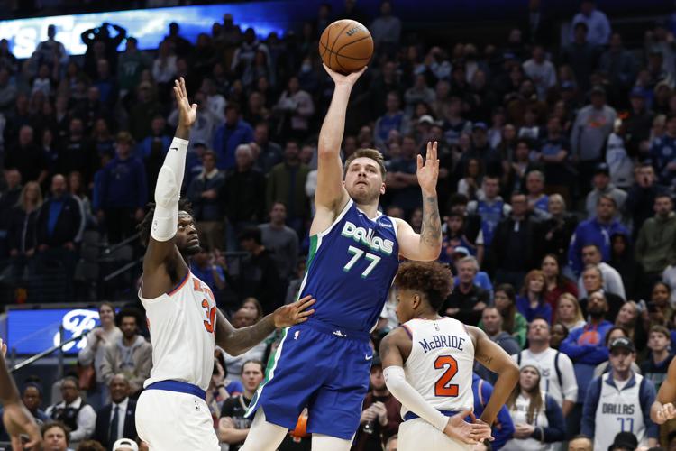 I'm tired as hell,' says Luka Dončić after making NBA history with record-breaking  triple-double in the Dallas Mavericks' win over the New York Knicks, Sports
