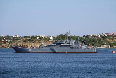Ukraine claims it destroyed Russian tank landing ship