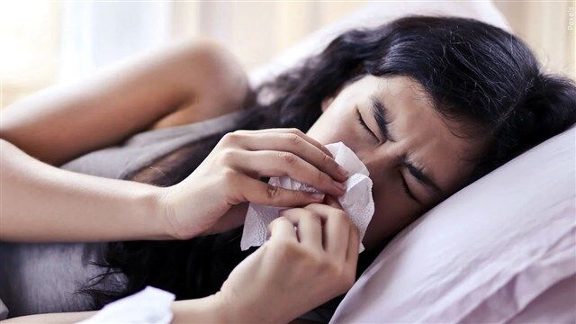 Flu cases, sick