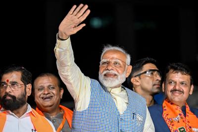 Modi declares victory in India election but party faces shock losses and will need coalition