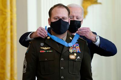 Biden awards Medal of Honor to 3 Army soldiers