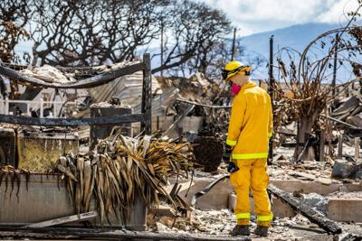 Maui’s emergency management chief resigns, citing health reasons, a day after he defended sirens’ silence during deadly wildfires