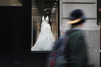 One in four brides wear David's Bridal to their wedding. Now, it's filing for bankruptcy
